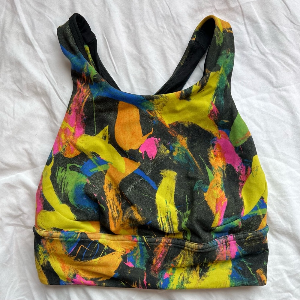 Lululemon Athletica Multicolor Abstract Tank Top